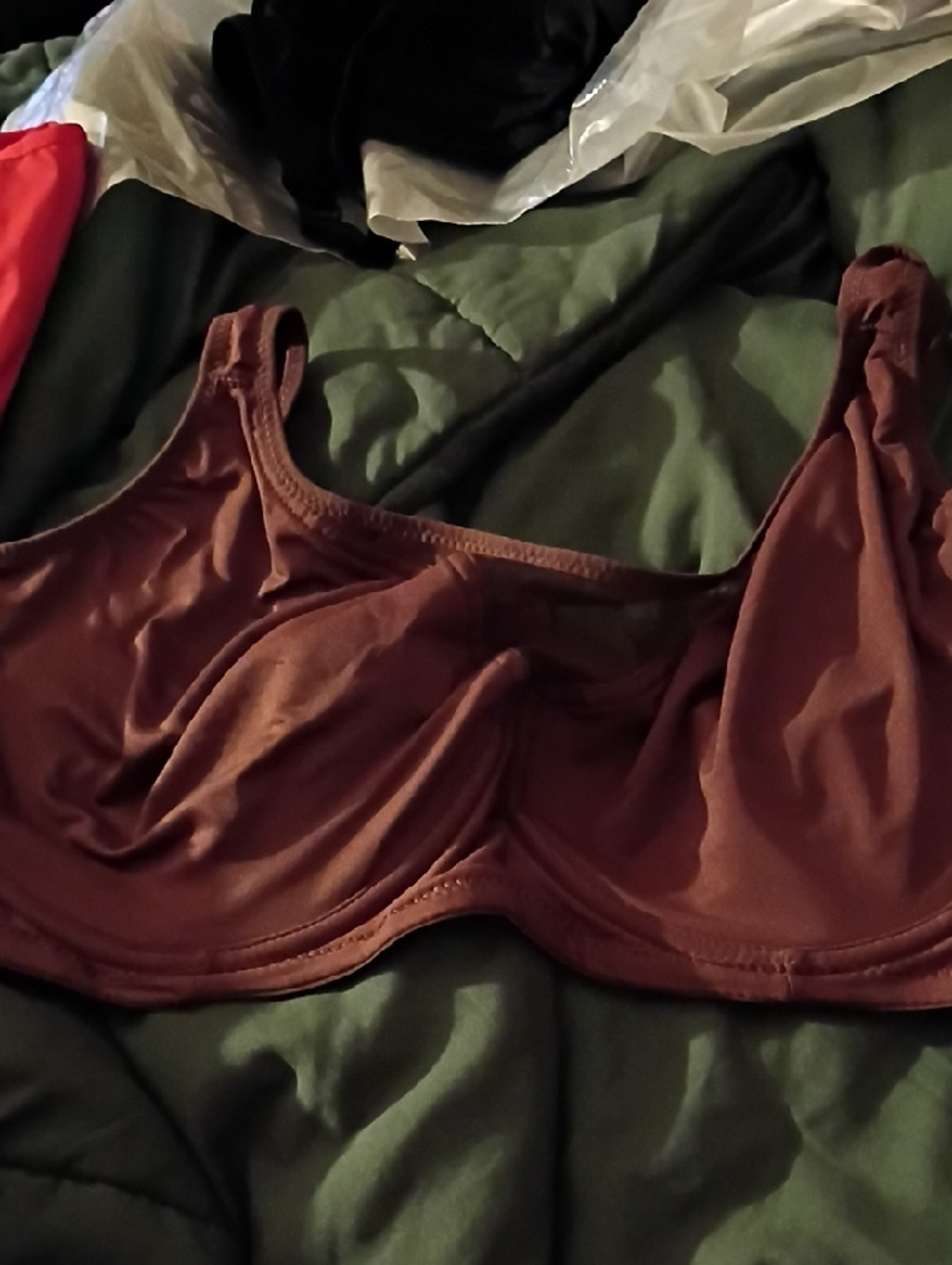 Sculptd Everyday Full Coverage Brown Underwire Bra for Comfort
